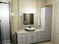 Проект дома в классическом стиле с мансардой Классик 160 с мансардой :: Интерьер ванной